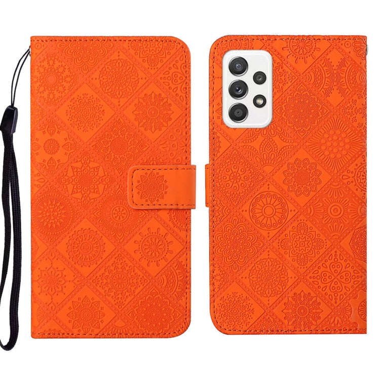 Ethnic Style Embossed Pattern Leather Phone Case, For Samsung Galaxy A33 5G, For Samsung Galaxy A...