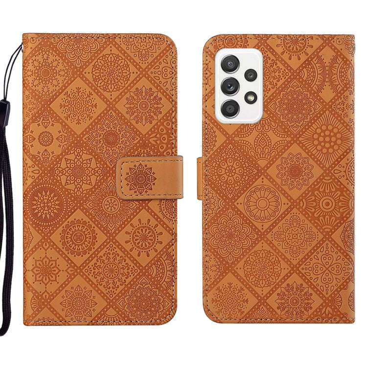 Ethnic Style Embossed Pattern Leather Phone Case, For Samsung Galaxy A33 5G, For Samsung Galaxy A...