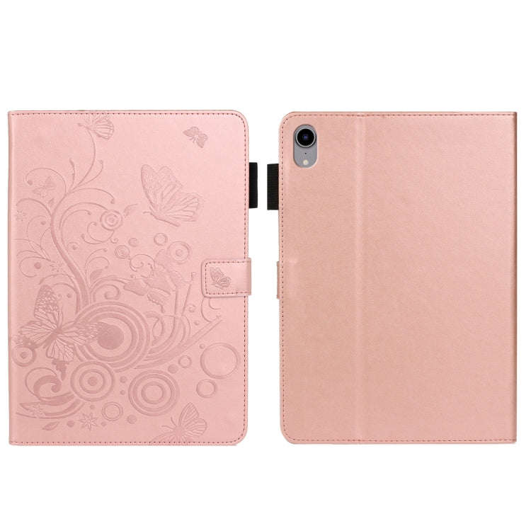 Embossed Butterfly Pattern Smart Leather Tablet Case, For iPad mini 2024 / mini 6, For iPad Pro 1...