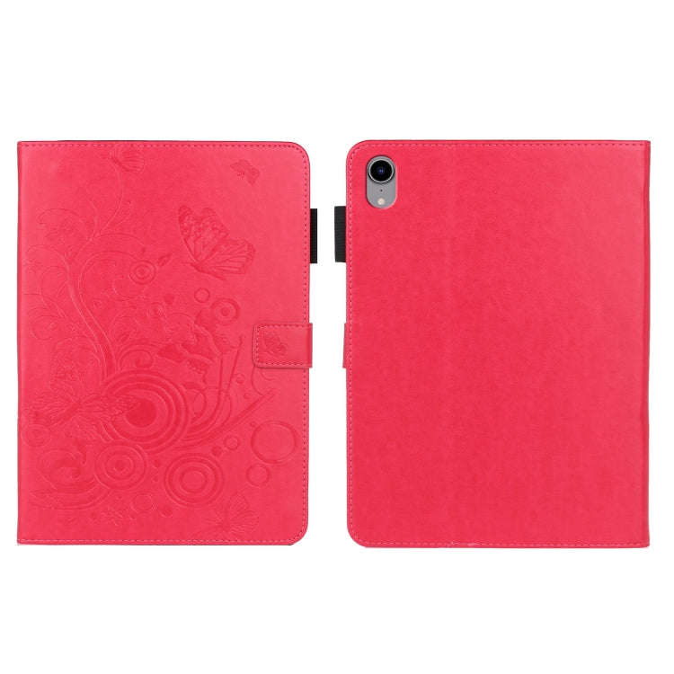 Embossed Butterfly Pattern Smart Leather Tablet Case, For iPad mini 2024 / mini 6, For iPad Pro 1...