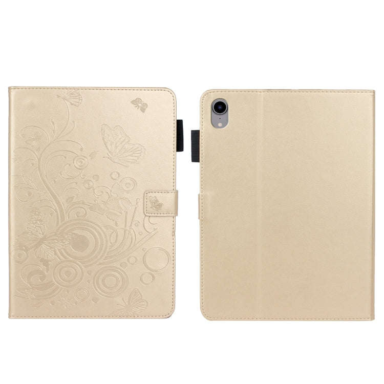 Embossed Butterfly Pattern Smart Leather Tablet Case, For iPad mini 2024 / mini 6, For iPad Pro 1...