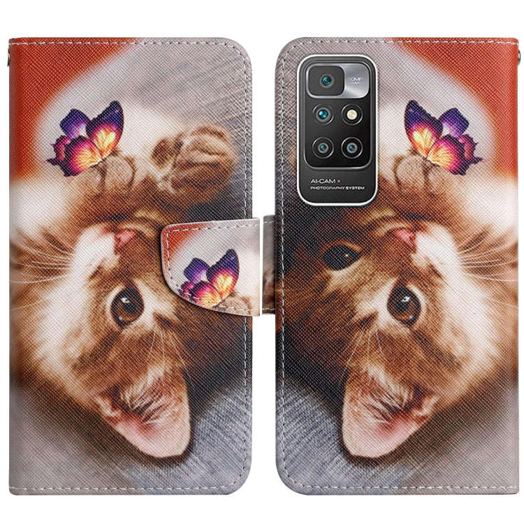 Painted Pattern Flip Leather Phone Case, For Xiaomi Redmi 10, For Xiaomi Redmi K40