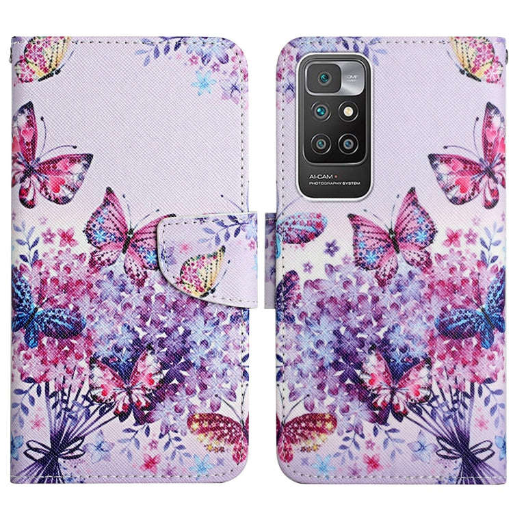 Painted Pattern Flip Leather Phone Case, For Xiaomi Redmi 10, For Xiaomi Redmi K40