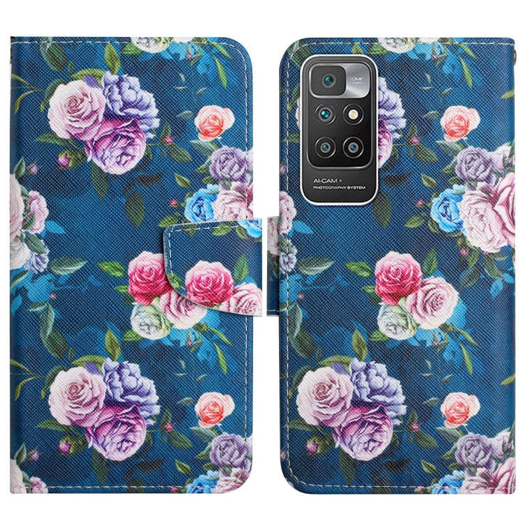 Painted Pattern Flip Leather Phone Case, For Xiaomi Redmi 10, For Xiaomi Redmi K40