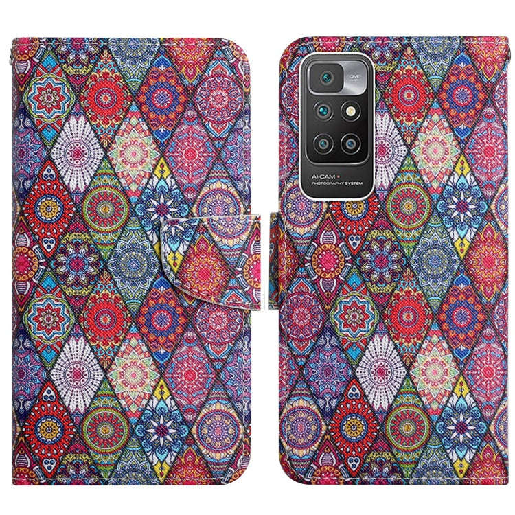 Painted Pattern Flip Leather Phone Case, For Xiaomi Redmi 10, For Xiaomi Redmi K40
