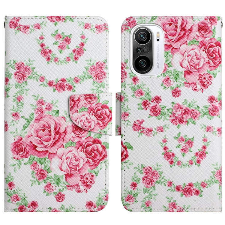 Painted Pattern Flip Leather Phone Case, For Xiaomi Redmi 10, For Xiaomi Redmi K40