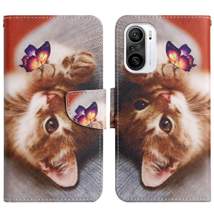 Painted Pattern Flip Leather Phone Case, For Xiaomi Redmi 10, For Xiaomi Redmi K40