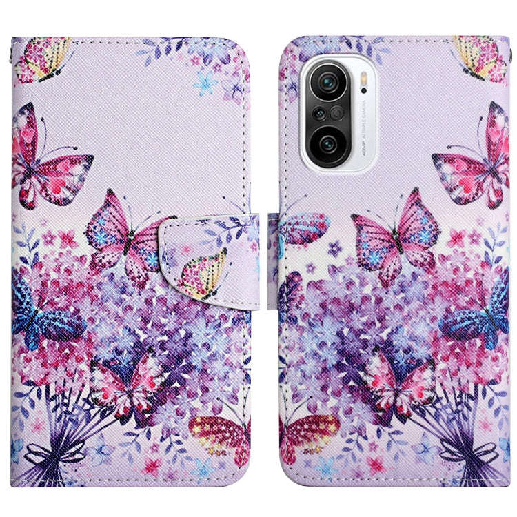 Painted Pattern Flip Leather Phone Case, For Xiaomi Redmi 10, For Xiaomi Redmi K40