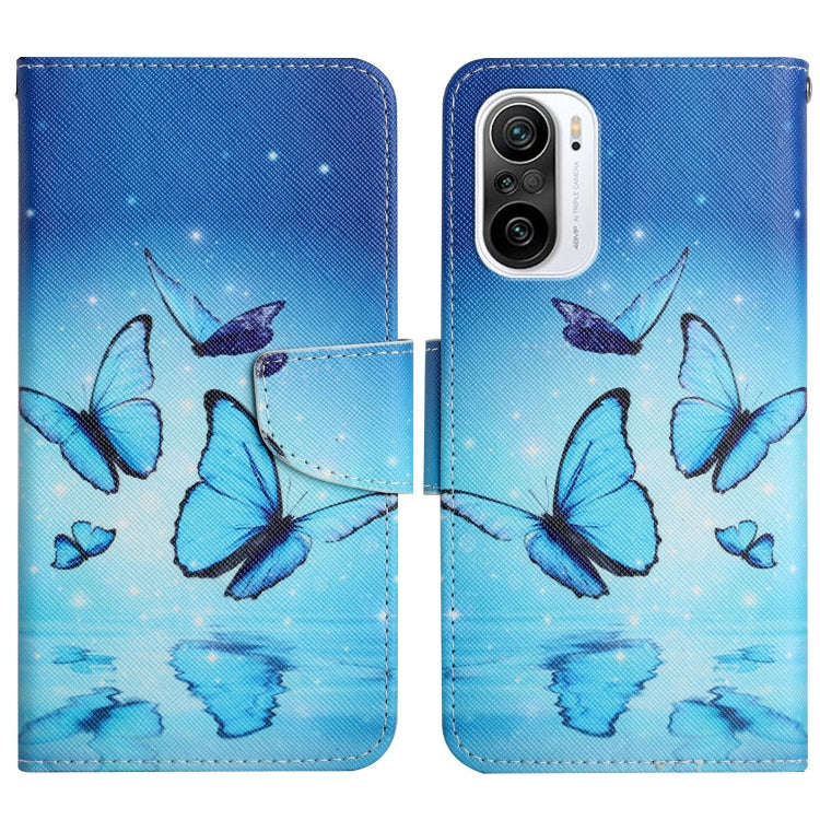 Painted Pattern Flip Leather Phone Case, For Xiaomi Redmi 10, For Xiaomi Redmi K40