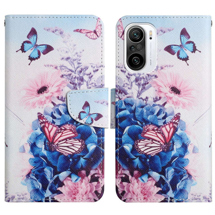 Painted Pattern Flip Leather Phone Case, For Xiaomi Redmi 10, For Xiaomi Redmi K40