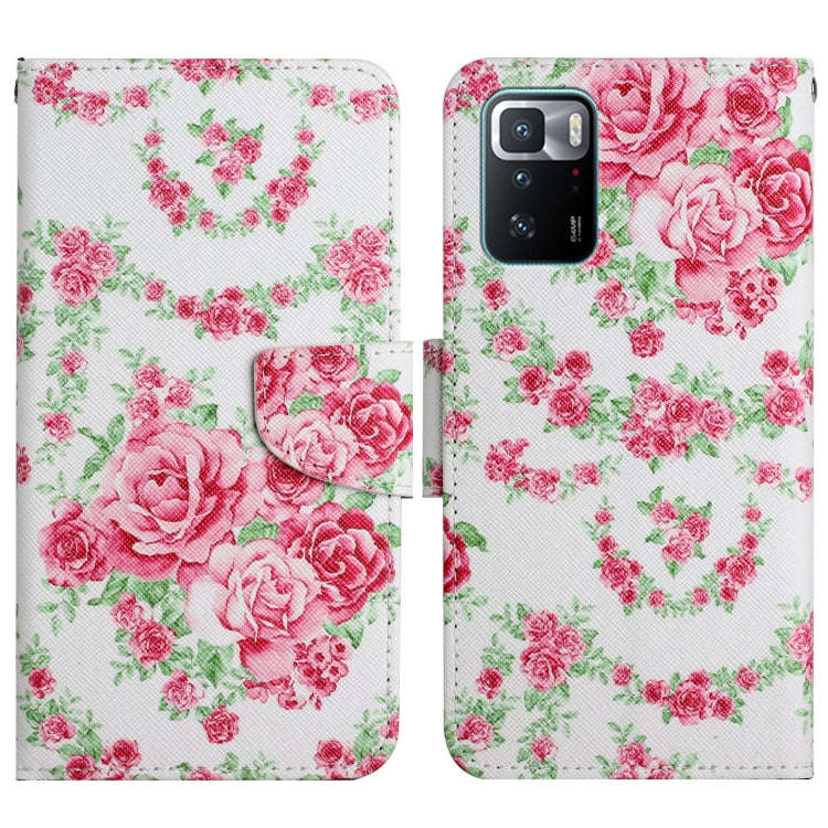 Painted Pattern Flip Leather Phone Case, For Xiaomi Redmi Note 10 Pro 5G, For Xiaomi Redmi Note 1...