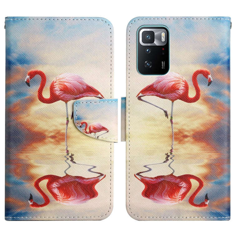 Painted Pattern Flip Leather Phone Case, For Xiaomi Redmi Note 10 Pro 5G, For Xiaomi Redmi Note 1...