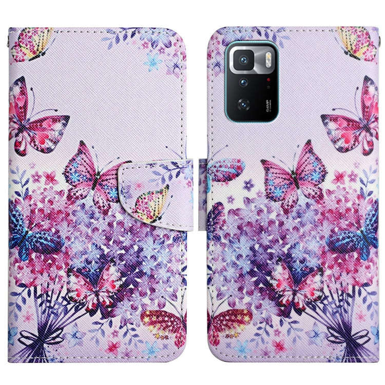 Painted Pattern Flip Leather Phone Case, For Xiaomi Redmi Note 10 Pro 5G, For Xiaomi Redmi Note 1...
