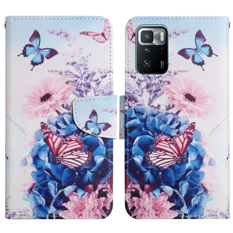 Painted Pattern Flip Leather Phone Case, For Xiaomi Redmi Note 10 Pro 5G, For Xiaomi Redmi Note 1...