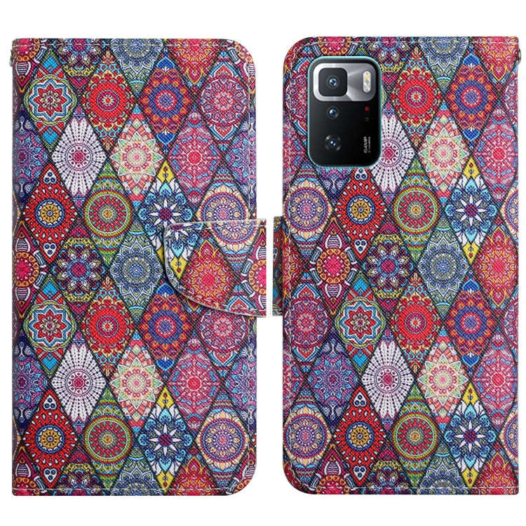 Painted Pattern Flip Leather Phone Case, For Xiaomi Redmi Note 10 Pro 5G, For Xiaomi Redmi Note 1...