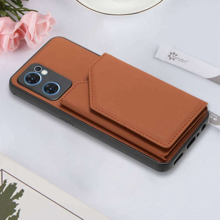 Skin Feel PU + TPU + PC Phone Case, For OPPO Reno7 5G, For OPPO Reno7 Pro 5G, For Xiaomi Redmi No...