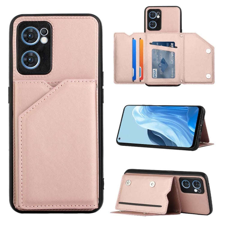 Skin Feel PU + TPU + PC Phone Case, For OPPO Reno7 5G, For OPPO Reno7 Pro 5G, For Xiaomi Redmi No...