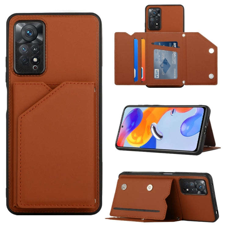 Skin Feel PU + TPU + PC Phone Case, For OPPO Reno7 5G, For OPPO Reno7 Pro 5G, For Xiaomi Redmi No...