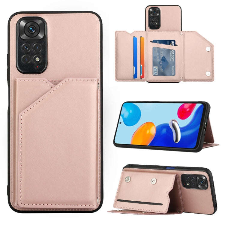 Skin Feel PU + TPU + PC Phone Case, For OPPO Reno7 5G, For OPPO Reno7 Pro 5G, For Xiaomi Redmi No...