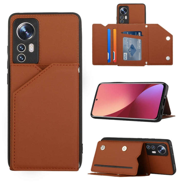 Skin Feel PU + TPU + PC Phone Case, For OPPO Reno7 5G, For OPPO Reno7 Pro 5G, For Xiaomi Redmi No...