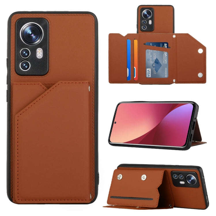 Skin Feel PU + TPU + PC Phone Case, For OPPO Reno7 5G, For OPPO Reno7 Pro 5G, For Xiaomi Redmi No...