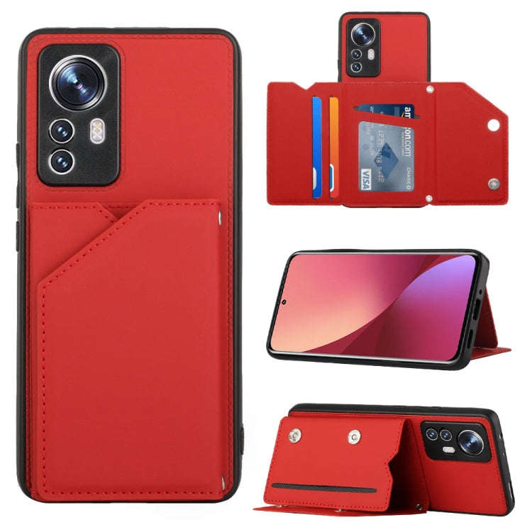 Skin Feel PU + TPU + PC Phone Case, For OPPO Reno7 5G, For OPPO Reno7 Pro 5G, For Xiaomi Redmi No...