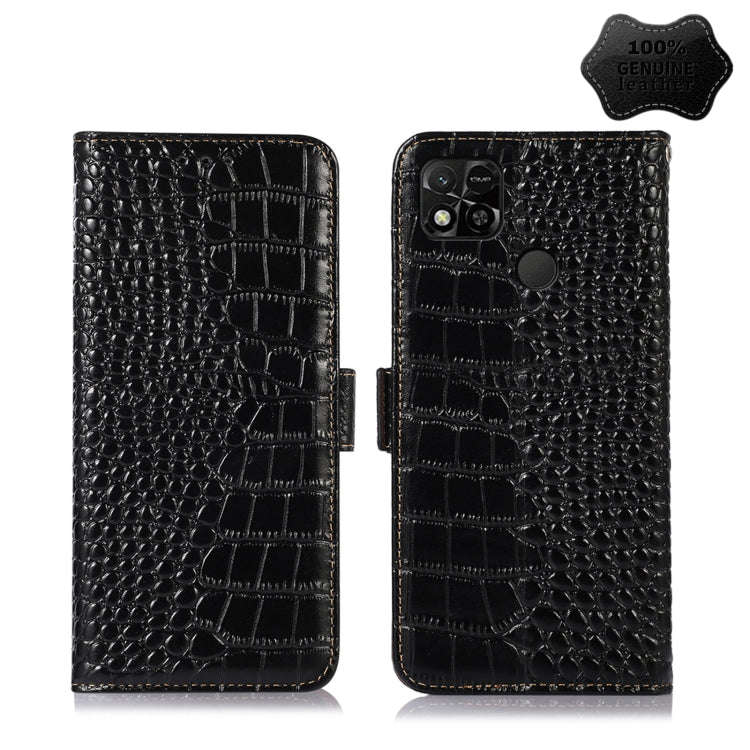 Crocodile Top Layer Cowhide Leather Phone Case, For Nokia X100, For OPPO Reno7 4G Global/F21 Pro ...