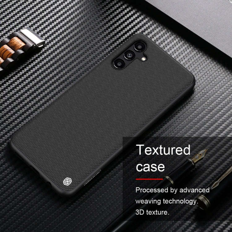 NILLKIN 3D Texture Nylon Fiber PC+TPU Phone Case, For Samsung Galaxy A13 5G