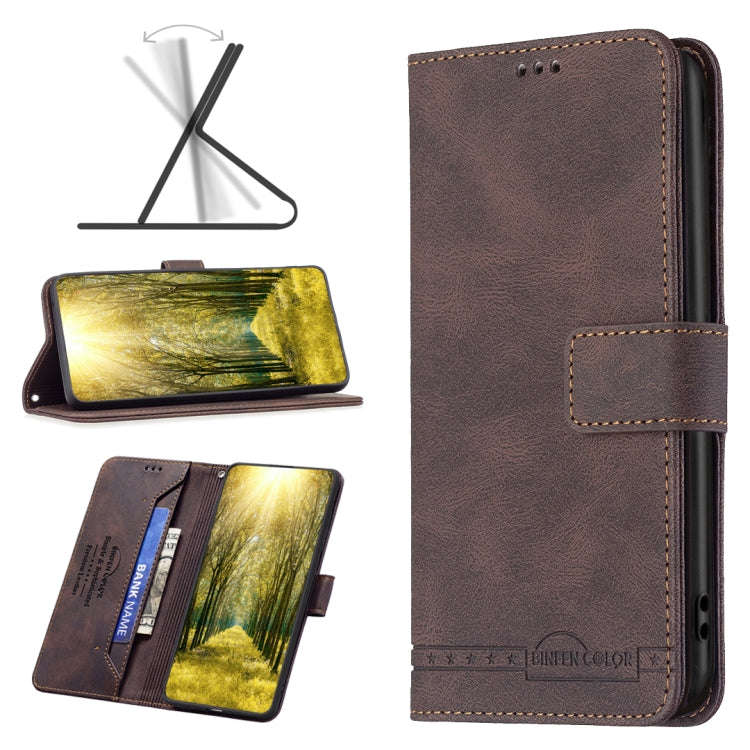 BF09 Magnetic Buckle RFID Flip Leather Phone Case, For Xiaomi Poco M4 Pro, For Xiaomi Poco M4 Pro 5G