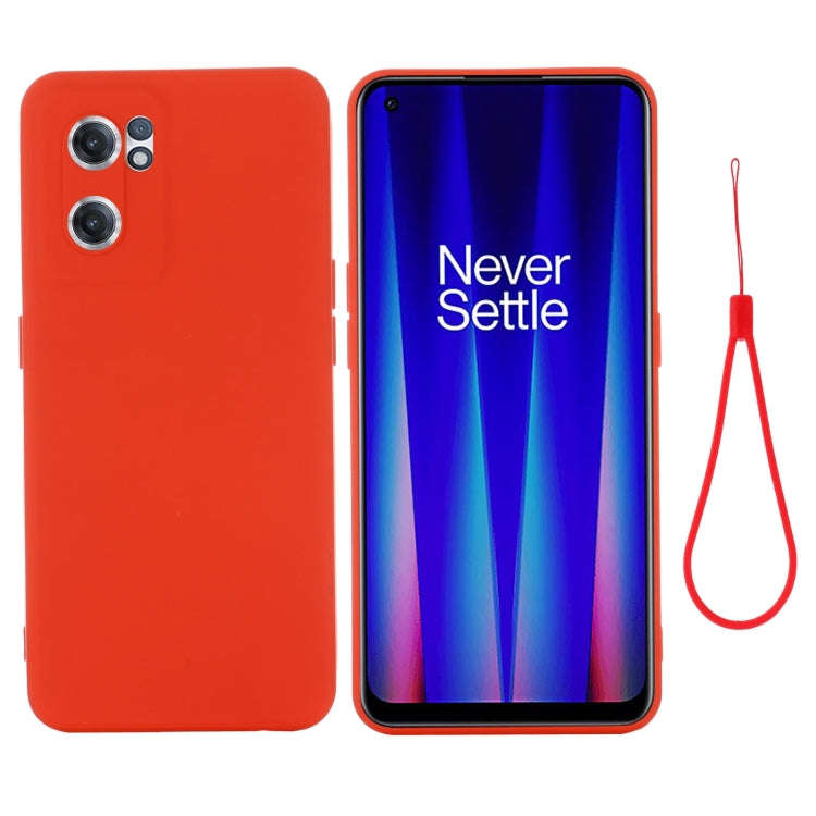 Pure Color Liquid Silicone Shockproof Full Coverage Phone Case, For OnePlus Nord CE 2 5G, For Mot...