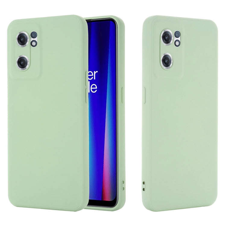 Pure Color Liquid Silicone Shockproof Full Coverage Phone Case, For OnePlus Nord CE 2 5G, For Mot...