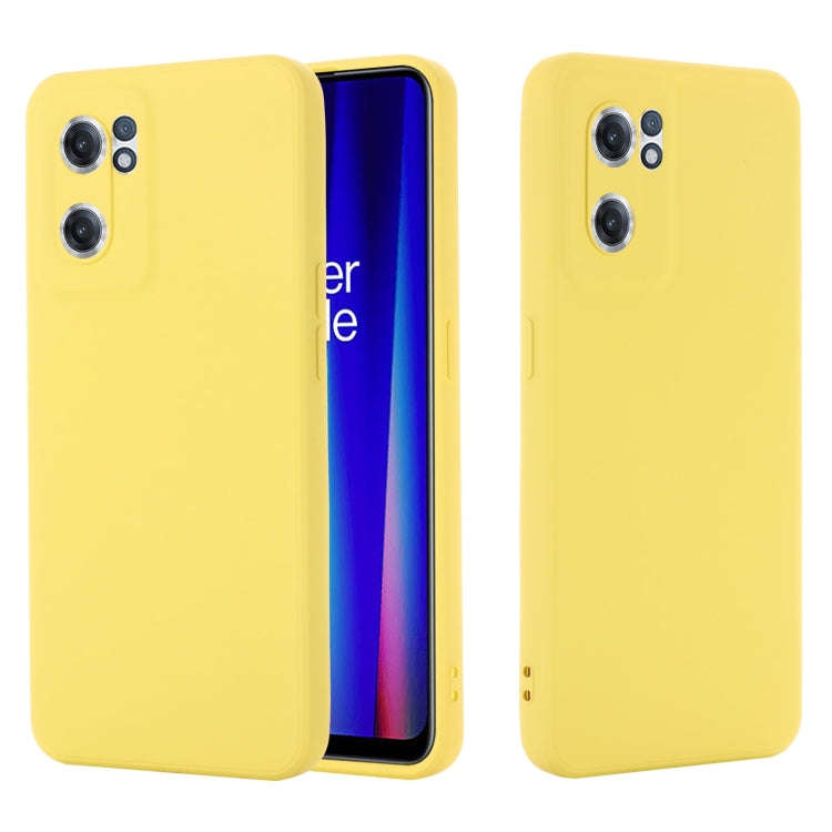 Pure Color Liquid Silicone Shockproof Full Coverage Phone Case, For OnePlus Nord CE 2 5G, For Mot...