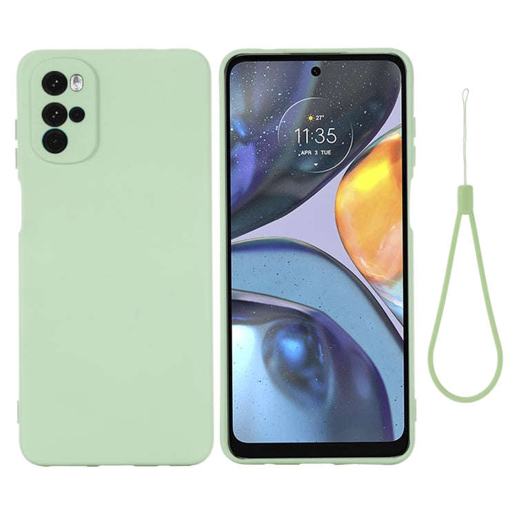 Pure Color Liquid Silicone Shockproof Full Coverage Phone Case, For OnePlus Nord CE 2 5G, For Mot...