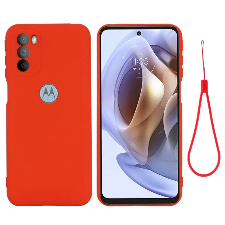 Pure Color Liquid Silicone Shockproof Full Coverage Phone Case, For OnePlus Nord CE 2 5G, For Mot...