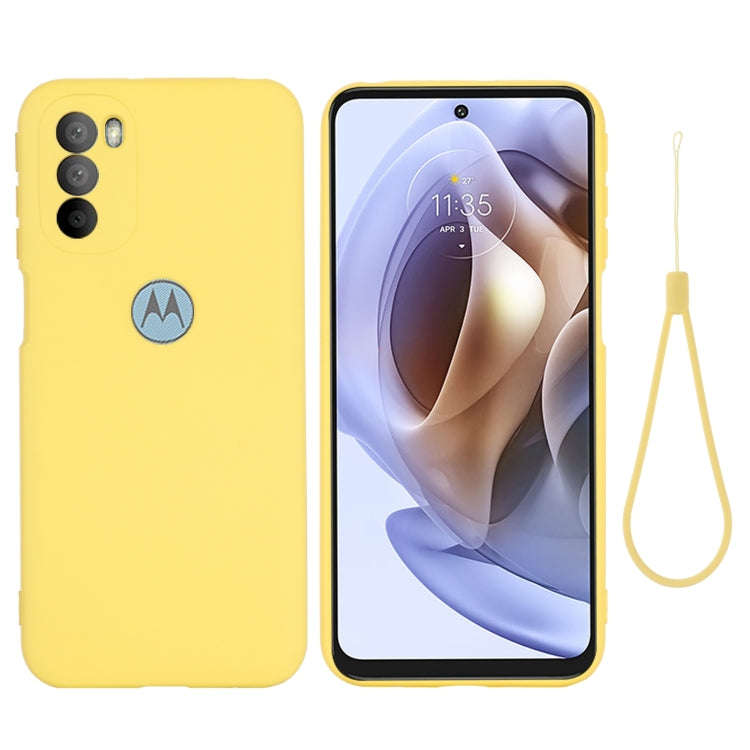Pure Color Liquid Silicone Shockproof Full Coverage Phone Case, For OnePlus Nord CE 2 5G, For Mot...