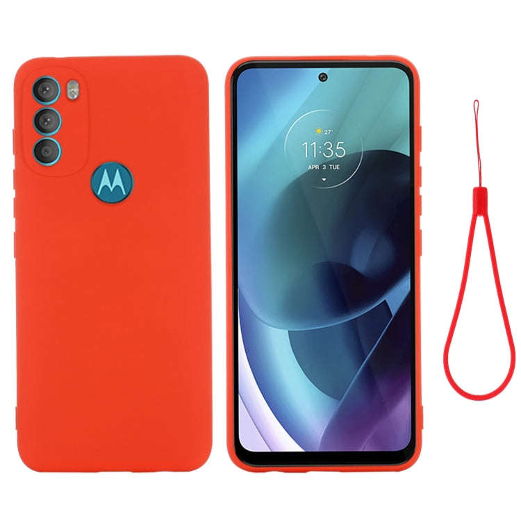 Pure Color Liquid Silicone Shockproof Full Coverage Phone Case, For OnePlus Nord CE 2 5G, For Mot...