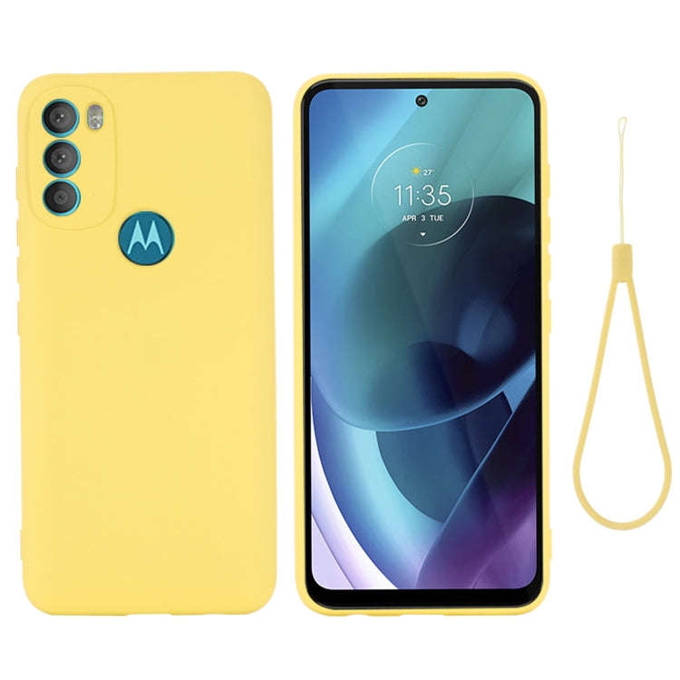 Pure Color Liquid Silicone Shockproof Full Coverage Phone Case, For OnePlus Nord CE 2 5G, For Mot...