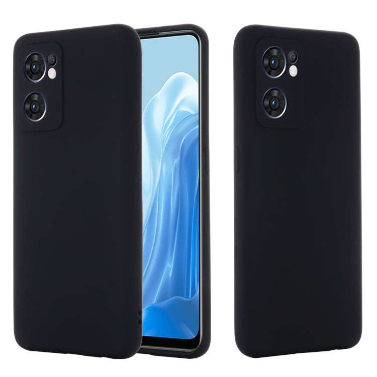 Pure Color Liquid Silicone Shockproof Full Coverage Phone Case, For OnePlus Nord CE 2 5G, For Mot...