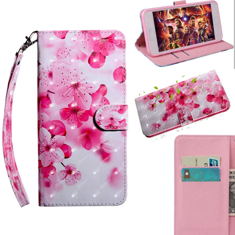 3D Painted Pattern Leather Phone Case, For Motorola Moto E20 / E30 / E40, For Motorola Moto E32, ...