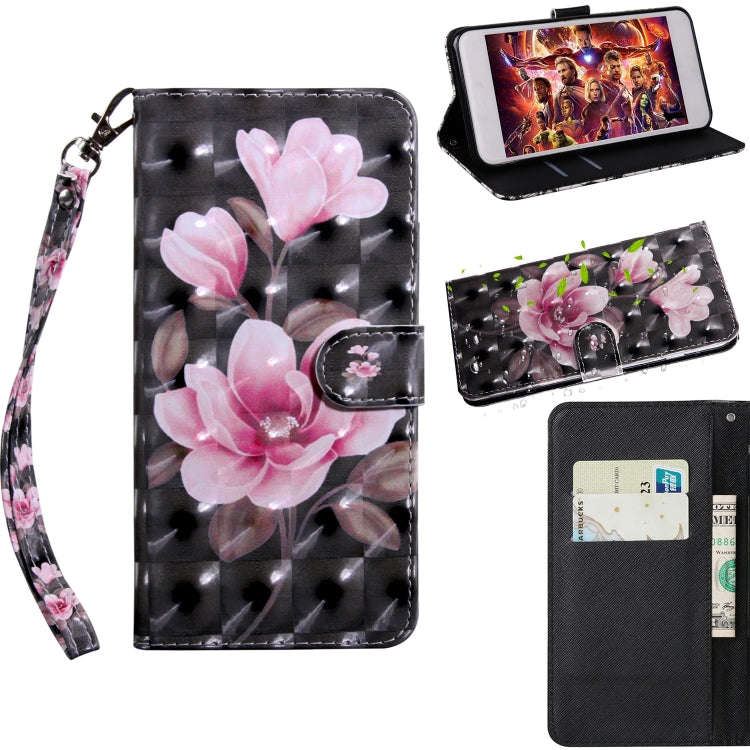 3D Painted Pattern Leather Phone Case, For Motorola Moto E20 / E30 / E40, For Motorola Moto E32, ...