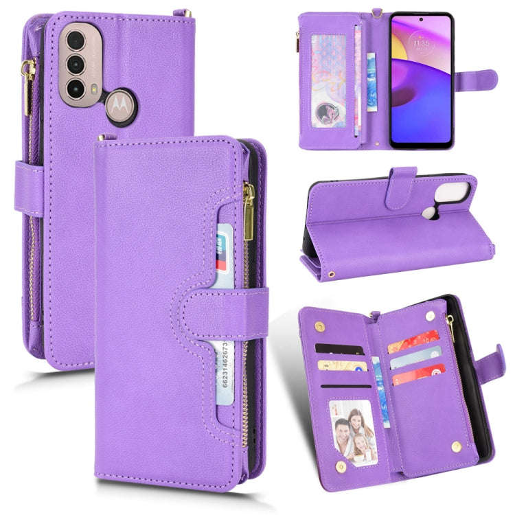 Litchi Texture Zipper Leather Phone Case, For Sharp Aquos Zero6 / Aquos Air, For Sharp Aquos Wish...