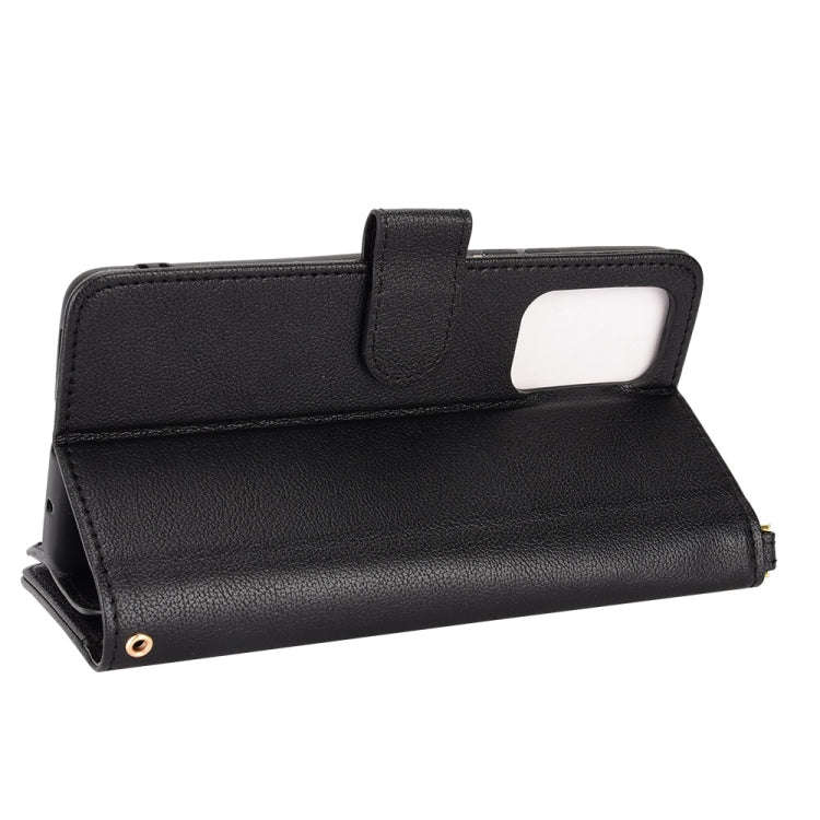 Litchi Texture Zipper Leather Phone Case, For Xiaomi Redmi Note 10 Pro / 10 Pro Max 4G, For Xiaom...