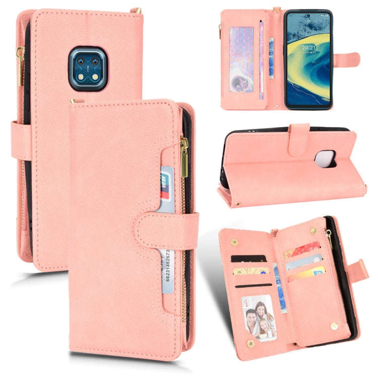 Litchi Texture Zipper Leather Phone Case, For Xiaomi Redmi Note 10 Pro / 10 Pro Max 4G, For Xiaom...