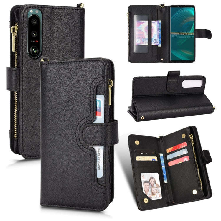Litchi Texture Zipper Leather Phone Case, For Xiaomi Redmi Note 10 Pro / 10 Pro Max 4G, For Xiaom...