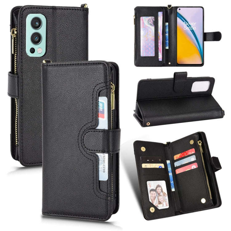 Litchi Texture Zipper Leather Phone Case, For Xiaomi Redmi Note 10 Pro / 10 Pro Max 4G, For Xiaom...