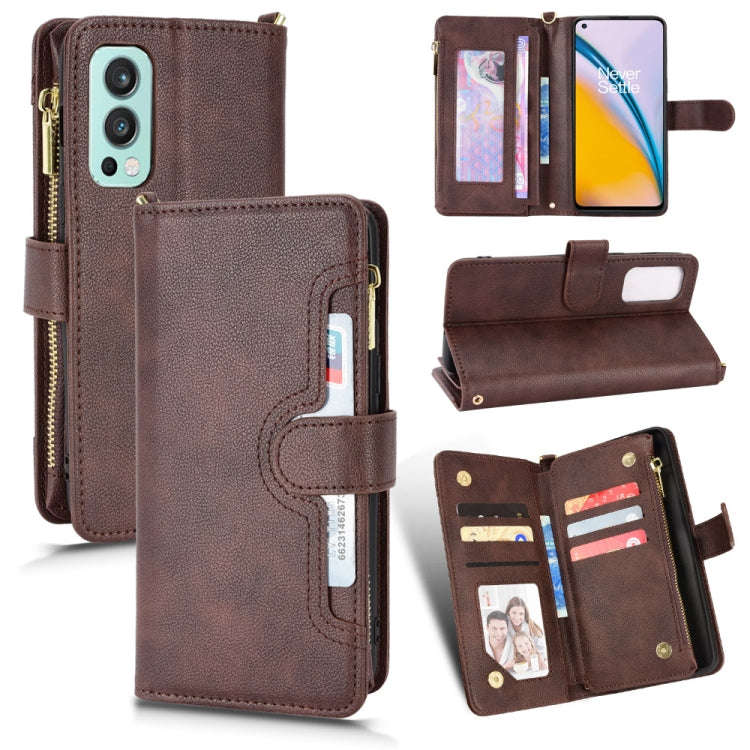 Litchi Texture Zipper Leather Phone Case, For Xiaomi Redmi Note 10 Pro / 10 Pro Max 4G, For Xiaom...