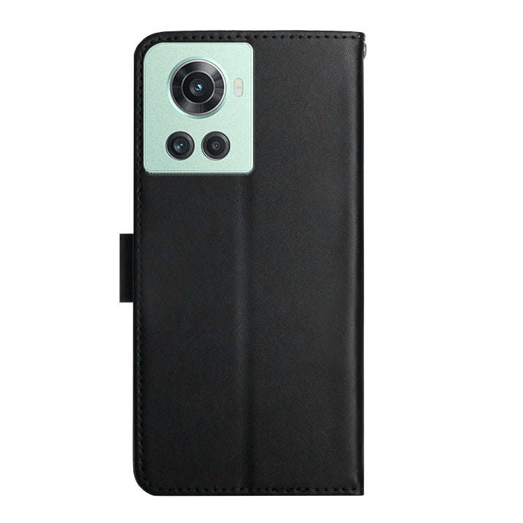 Genuine Leather Fingerprint-proof Horizontal Flip Phone Case, For OnePlus 10R, For OnePlus Nord C...