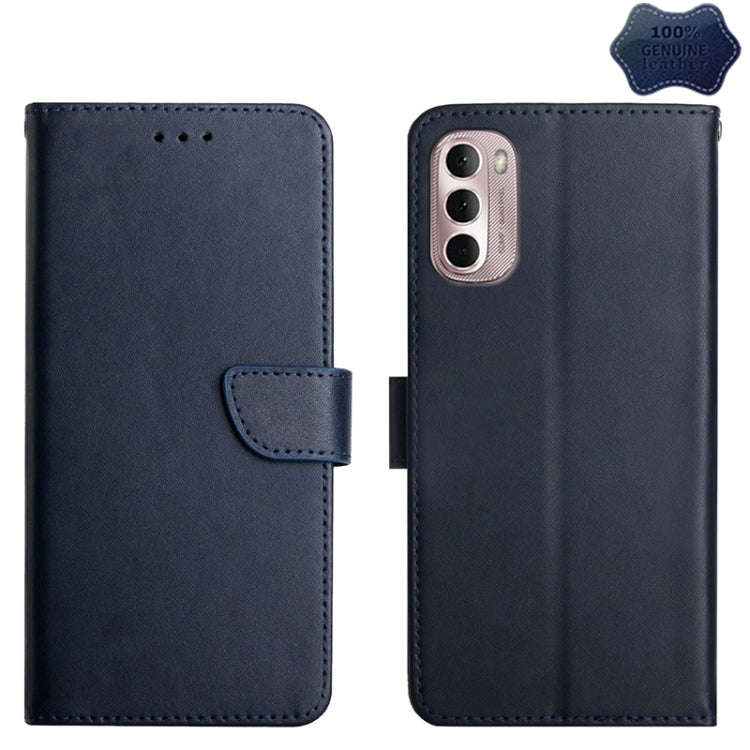 Genuine Leather Fingerprint-proof Horizontal Flip Phone Case, For OnePlus 10R, For OnePlus Nord C...