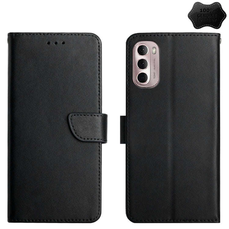 Genuine Leather Fingerprint-proof Horizontal Flip Phone Case, For OnePlus 10R, For OnePlus Nord C...