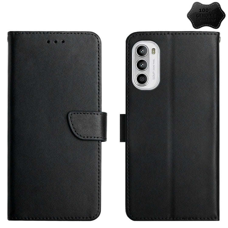 Genuine Leather Fingerprint-proof Horizontal Flip Phone Case, For OnePlus 10R, For OnePlus Nord C...
